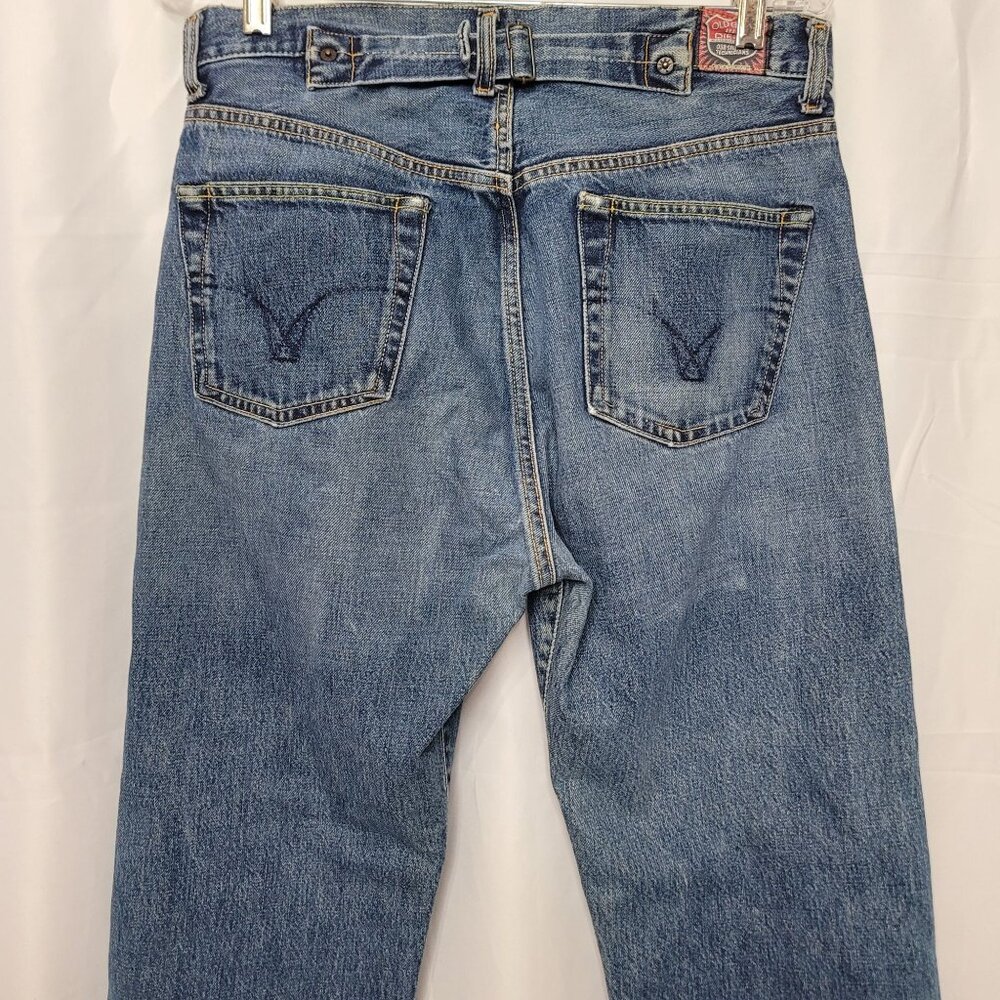 VTG RARE Diesel Old Glory Selvedge Womens Blue Denim Jeans Size 29 Made in Italy - Picture 4 of 14